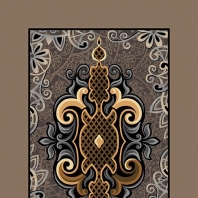 Ковер Durkan Print Trace of Lace S21947 коричневый — купить в Москве в интернет-магазине Snabimport
