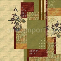 Ковер Durkan Print Artesia S22056 зеленый