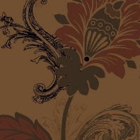 Ковер Durkan Print Creative Design S23541 коричневый