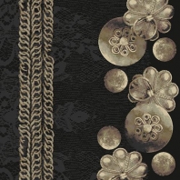 Ковер Durkan Print Creative Design Vol 2 S23909 чёрный