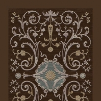 Ковер Durkan Print Decadence Vol 3 S24211 коричневый — купить в Москве в интернет-магазине Snabimport