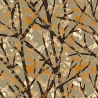 Ковер Durkan Print Wispy Willow Vol 3 S24494 коричневый