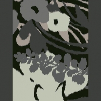 Ковер Durkan Print Ikat Fashion S24501 Серый — купить в Москве в интернет-магазине Snabimport