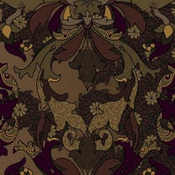 Ковер Durkan Print Emolyn Vol 4 S25032 коричневый — купить в Москве в интернет-магазине Snabimport