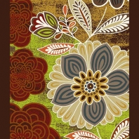 Ковер Durkan Print Bliss Vol 5 S26055 коричневый