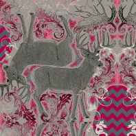 Ковер Durkan Print The Hunt His S26630 Серый
