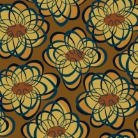 Ковер Durkan Print Simply Deco Vol 6 S26650 коричневый