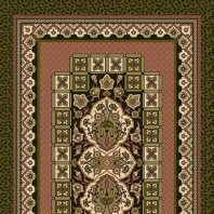Ковер Durkan Print Mogul Majesty S6079 зеленый — купить в Москве в интернет-магазине Snabimport