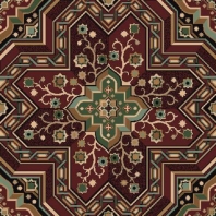 Ковер Durkan Print Sultana S6111 коричневый — купить в Москве в интернет-магазине Snabimport