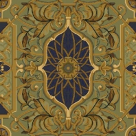Ковер Durkan Print Coloratura S6163 желтый