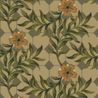 Ковер Durkan Print Tropicasia S6192 коричневый — купить в Москве в интернет-магазине Snabimport