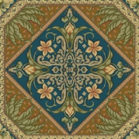 Ковер Durkan Print Tropicasia S6195 коричневый
