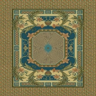 Ковер Durkan Print Tropicasia S6197 коричневый