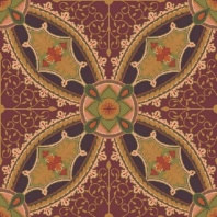 Ковер Durkan Print Kashmir S6332 коричневый