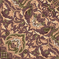 Ковер Durkan Print Orient Express S6488 коричневый — купить в Москве в интернет-магазине Snabimport