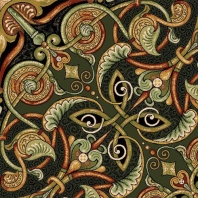 Ковер Durkan Print Palermo Collection S6548 коричневый