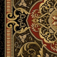 Ковер Durkan Print Windsor Collection S6566 коричневый