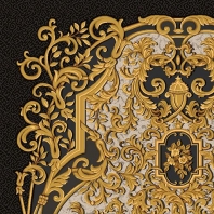 Ковер Durkan Print Florentine Scroll S6619 Серый