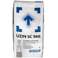 Готовая смесь для изготовления бесшовных полов UZIN SC 966, 30 кг белый