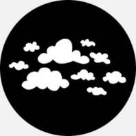 Гобо металлические Rosco Clouds &amp; Sky 78169 чёрный — купить в Москве в интернет-магазине Snabimport