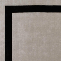 Ковер Sansara Carpets Simla Bordered Snow &amp; Charcoal Бежево-черный — купить в Москве в интернет-магазине Snabimport