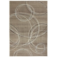 Ковер Durkan Rugs Madison Spiral Stratum Dark Beige Серый — купить в Москве в интернет-магазине Snabimport