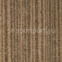 Ковровая плитка Rus Carpet tiles Stripe 123 Коричневый — купить в Москве в интернет-магазине Snabimport