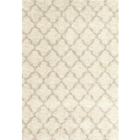 Ковер Durkan Rugs Prima Shag Temara Lattice Brown белый