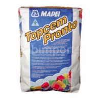 Заранее смешанный готовый к применению состав Mapei Topcem Pronto с нормальным схватыванием для быст серый