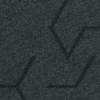 Ковровая плитка Forbo Flotex Planks Triad 131018 чёрный