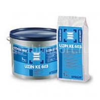 2-К дисперсионно-цементный клей Uzin KE 603, 10 кг белый