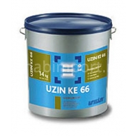 Армированный волокном клей для каучуковых покрытий Uzin KE 66, 14кг