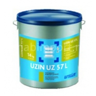 Электропроводящий клей для текстильных покрытий и линолеума Uzin UZ 57 L, 14 кг Серый