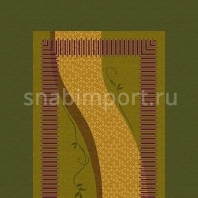 Ковер Durkan Print Aura VL10510 зеленый — купить в Москве в интернет-магазине Snabimport