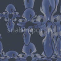 Виниловые обои Marburg Zaha Hadid HOMMAGE Zaha Hadid 58314 синий — купить в Москве в интернет-магазине Snabimport