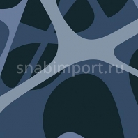 Виниловые обои Marburg Zaha Hadid HOMMAGE Zaha Hadid 58331 синий — купить в Москве в интернет-магазине Snabimport